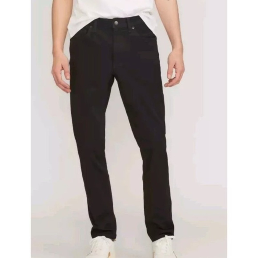 Everlane Uniform Size 32x34 The Slim 4-Way Stretch Organic Jeans Mens Black